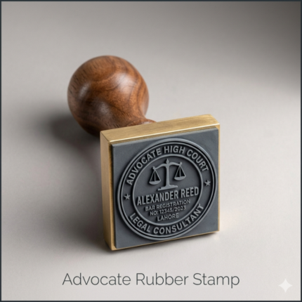 Advocate Seal Stamp